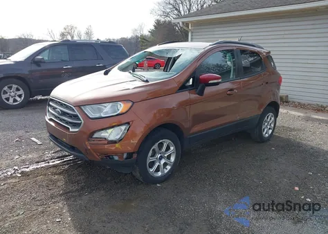 2018 Ford Ecosport Se из США, поврежденный, VIN MAJ6P1UL2JC227258